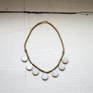 Kyleigh Kuhn x Pamela Love Afghan Moon Phase Necklace